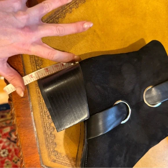 Rachel Zoe Black Suede Pearce Ankle Boots Size 9 Heel 2.5” MSRP $398 - Picture 11 of 11